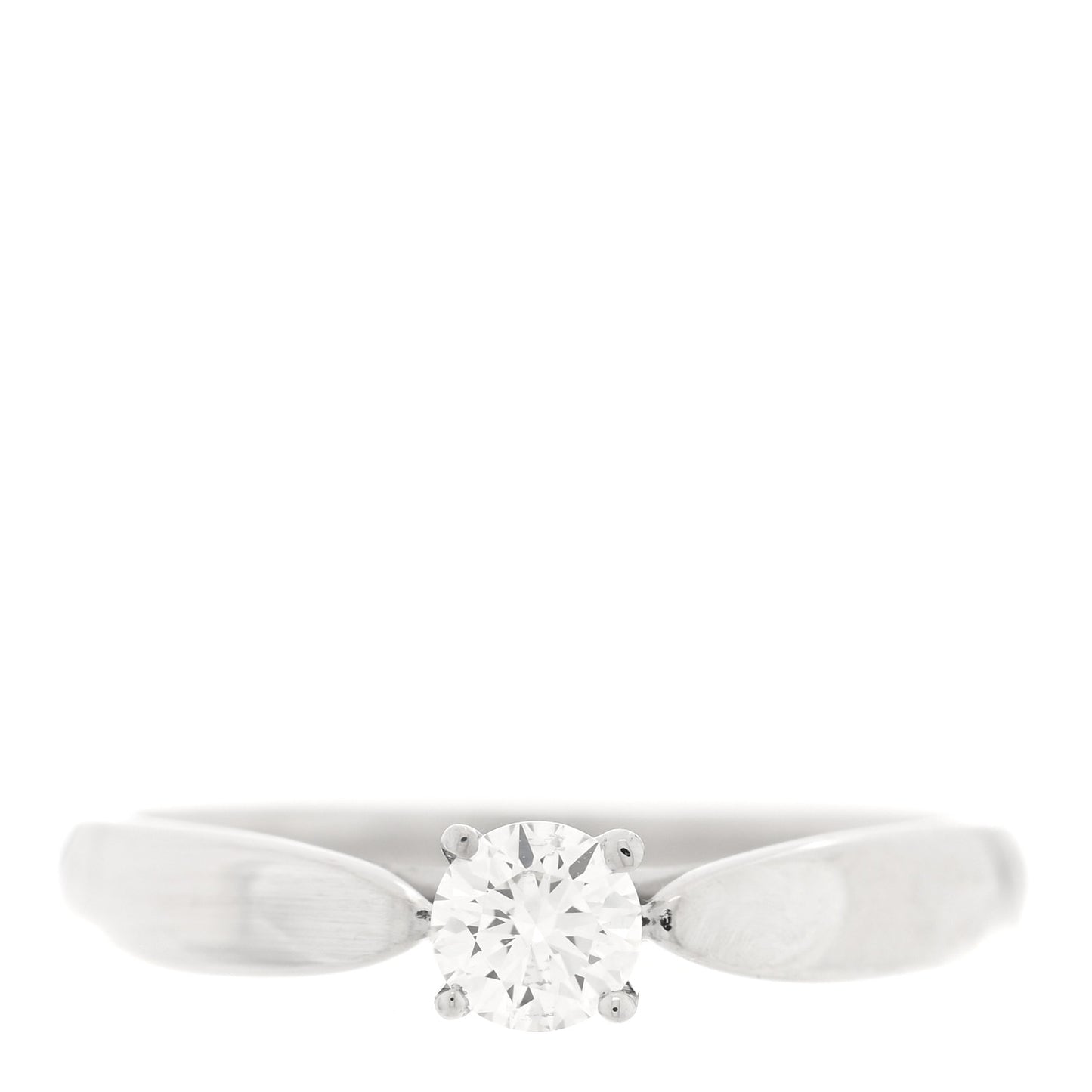 Platinum Diamond .19ct Harmony Solitaire Engagement Ring 47 4