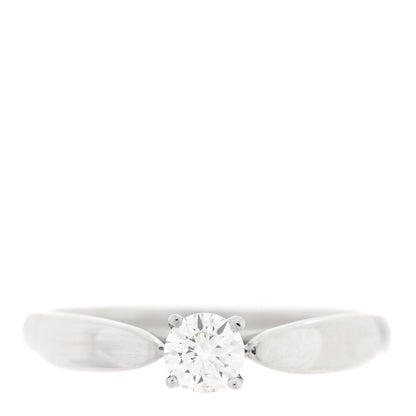 Tiffany Platinum Diamond .19ct Harmony Solitaire Engagement Ring 47 4 1 of 5