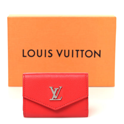 Louis Vuitton Calfskin Lockmini Wallet Kabuki 9 of 9