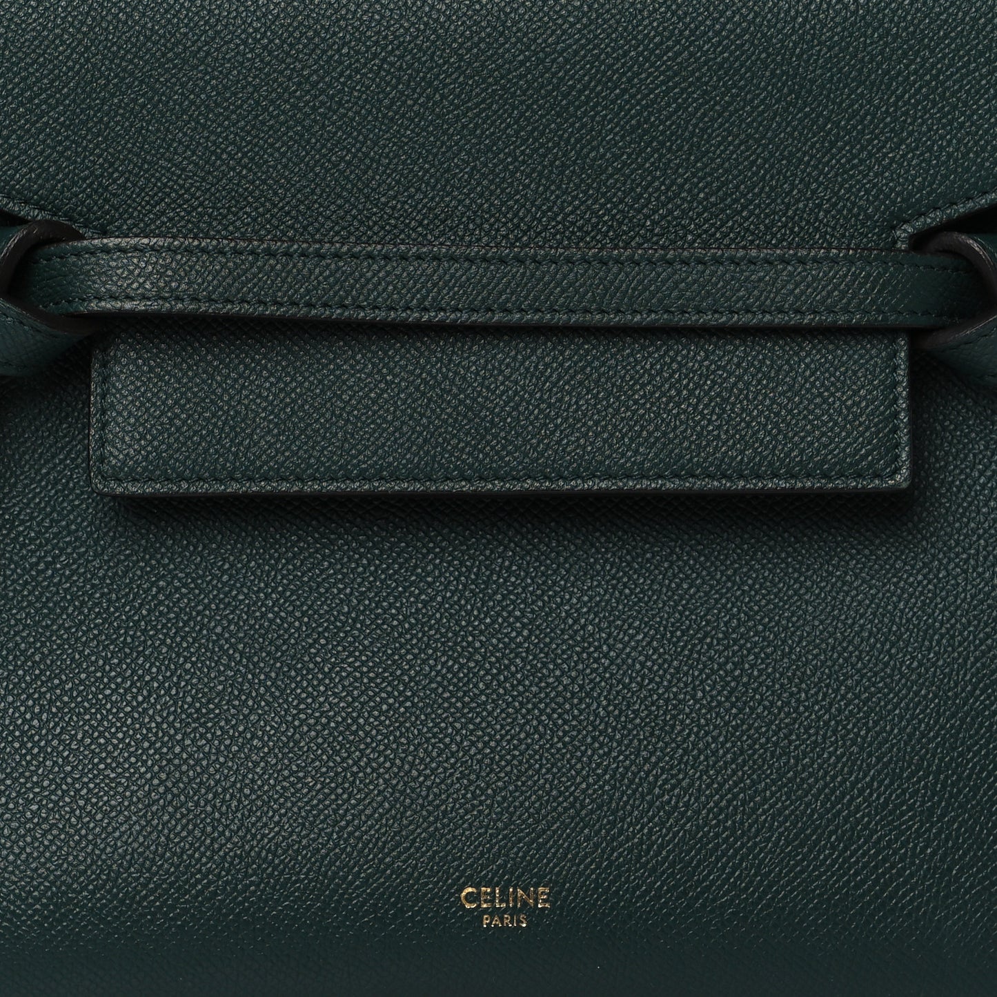Grained Calfskin Micro Belt Bag Amazone