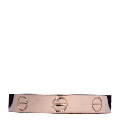 Cartier 18K Pink Gold 3.5mm LOVE Wedding Band Ring 57 8 1 of 4