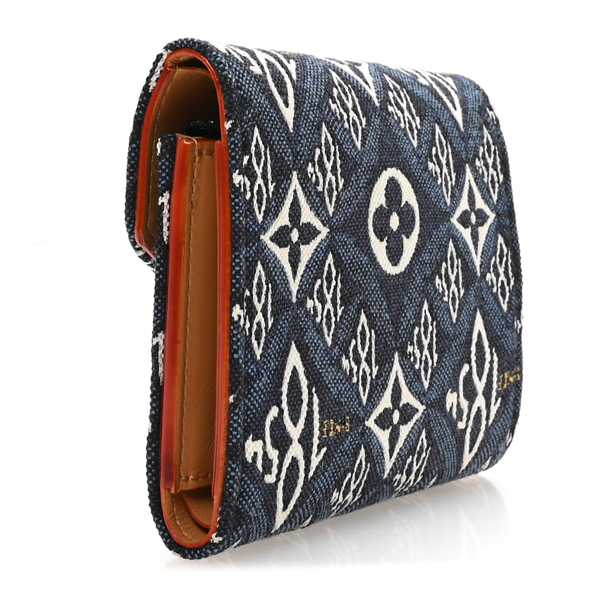 Louis Vuitton Jacquard Since 1854 Victorine Wallet Blue 3 of 7