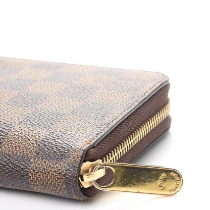 Louis Vuitton Damier Ebene Zippy Wallet 9 of 9