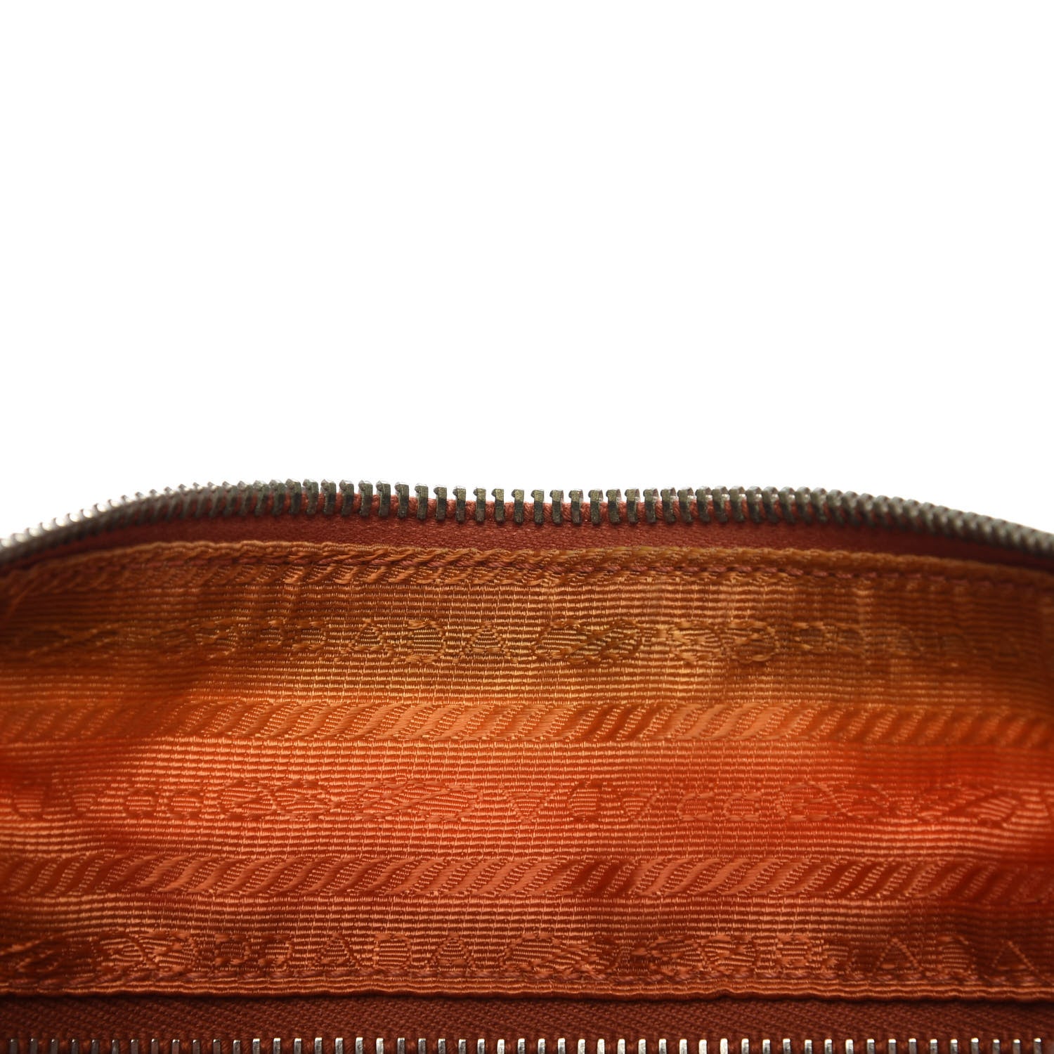 Prada Tessuto Nylon Shoulder Bag Orange 11 of 11