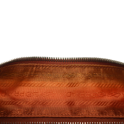 Prada Tessuto Nylon Shoulder Bag Orange 11 of 11