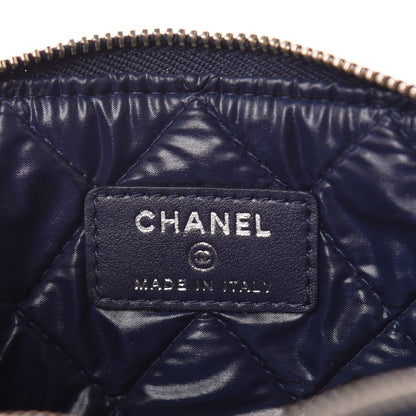 Chanel Caviar Quilted Small Pouch Navy 6 of 9