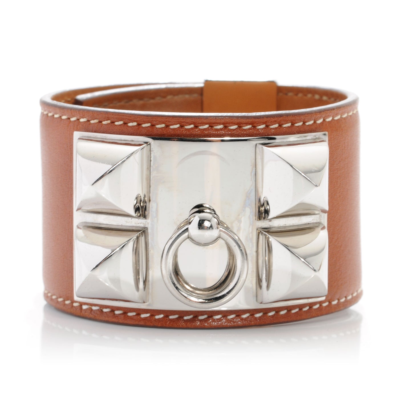 Barenia Collier de Chien CDC Bracelet Fauve