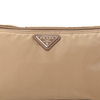 Prada Tessuto Nylon Pouch Beige 8 of 8