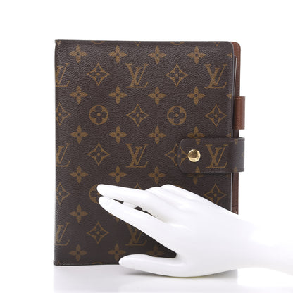 Louis Vuitton Monogram Large Ring Agenda Cover 2 of 9