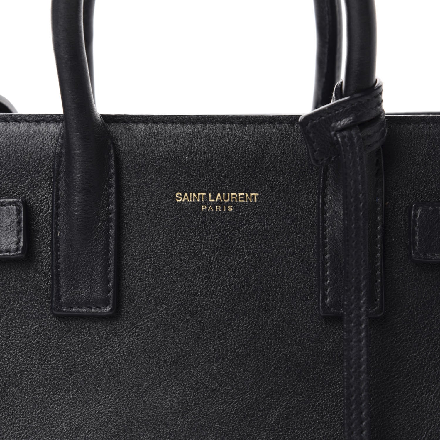 Saint Laurent Calfskin Nano Sac De Jour Black 9 of 10