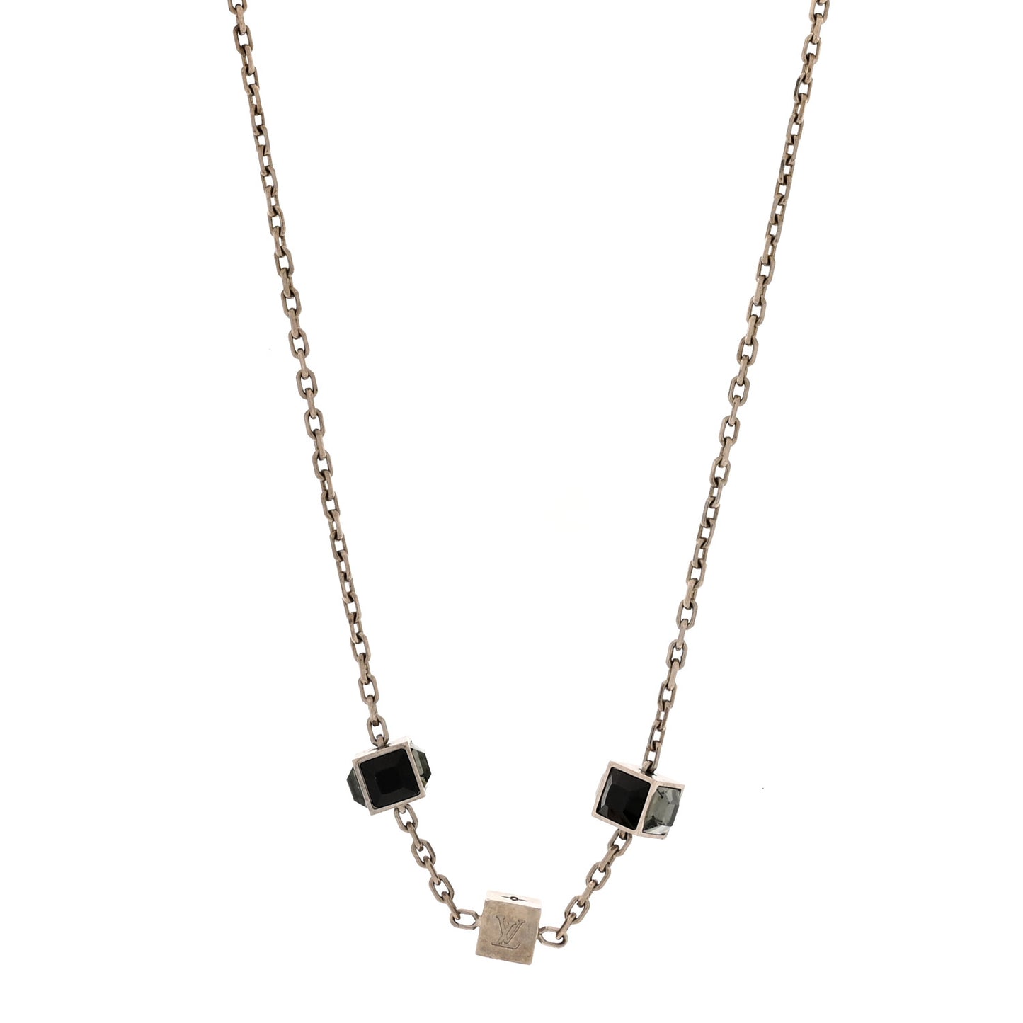 Swarovski Gamble Short Necklace Silver