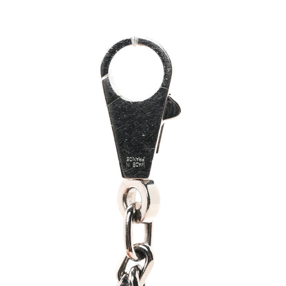 Hermes Palladium Breloque Bag Charm Silver 3 of 3