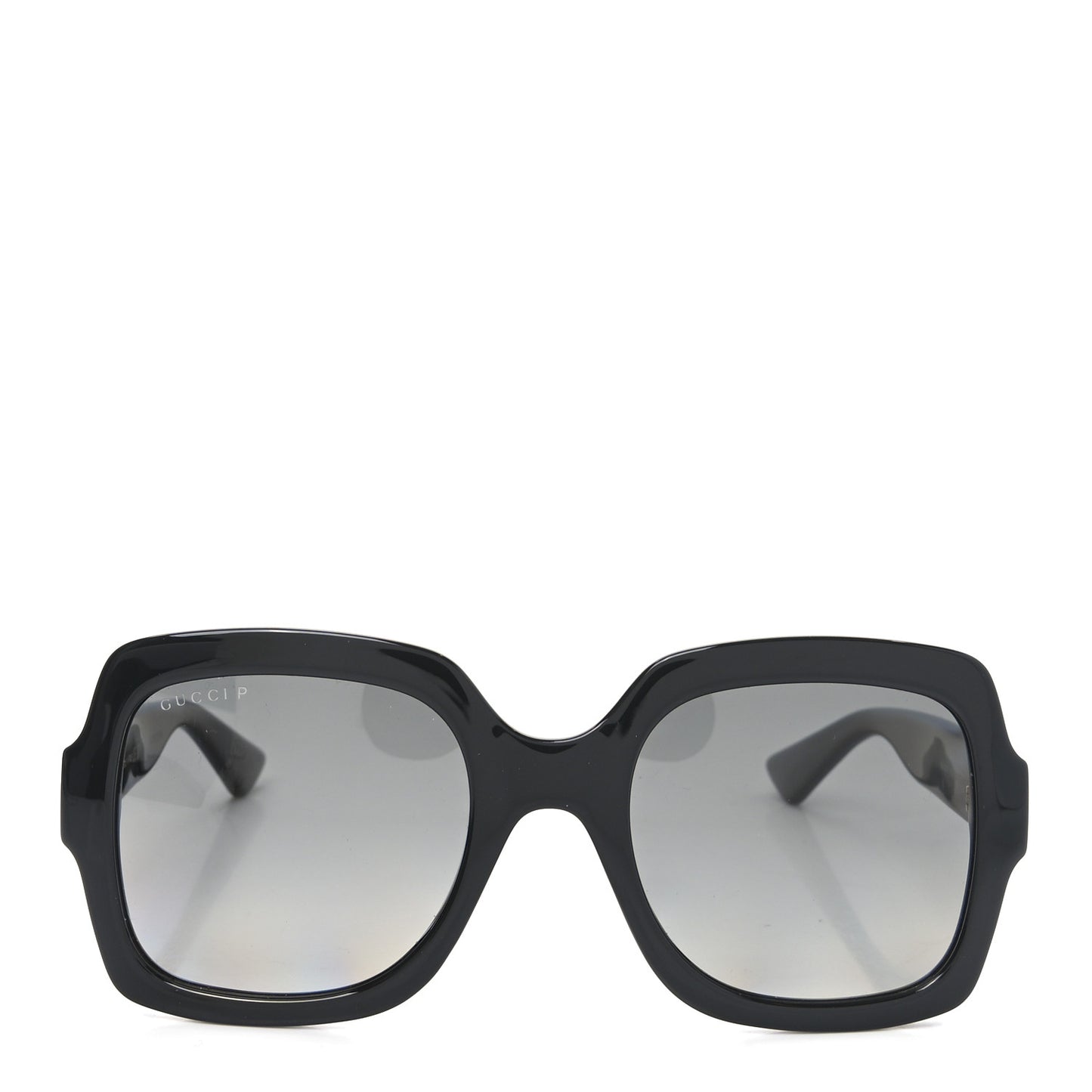 Acetate Square Frame Sunglasses GG1337S Black