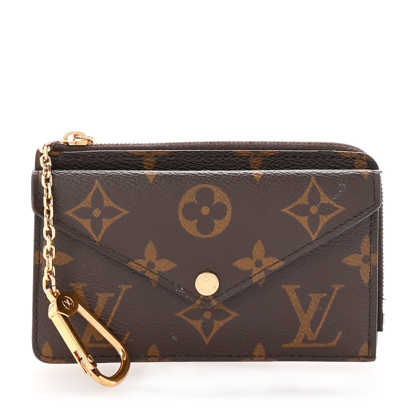 Monogram Recto Verso Card Holder Black