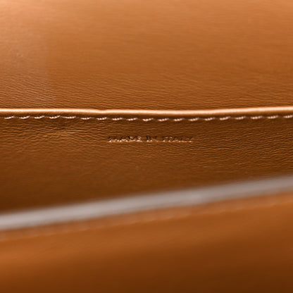 Celine Box Calfskin Teen Classic Box Flap Bag Camel 7 of 10