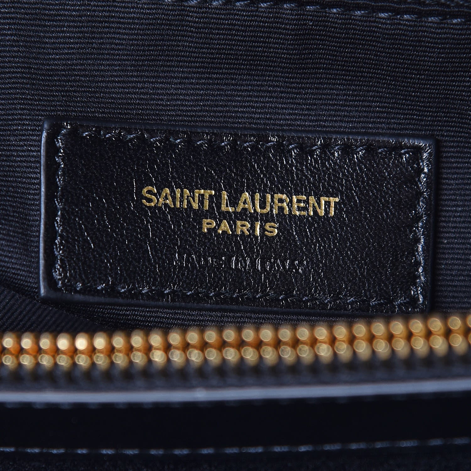 Saint Laurent Calfskin Y Quilted Monogram Large Loulou Chain Satchel Black 6 of 7