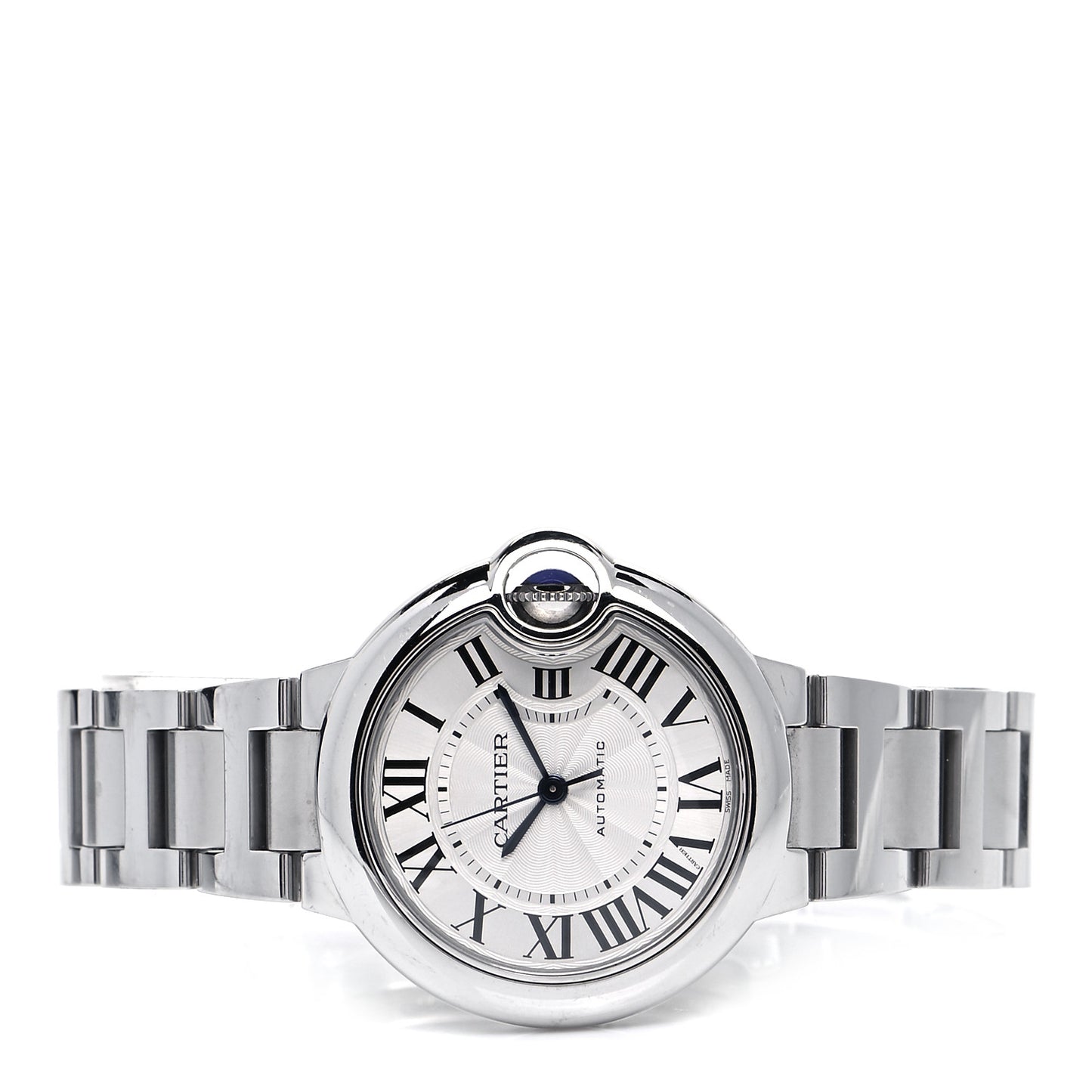 Stainless Steel 33mm Ballon Bleu De Cartier Automatic Watch