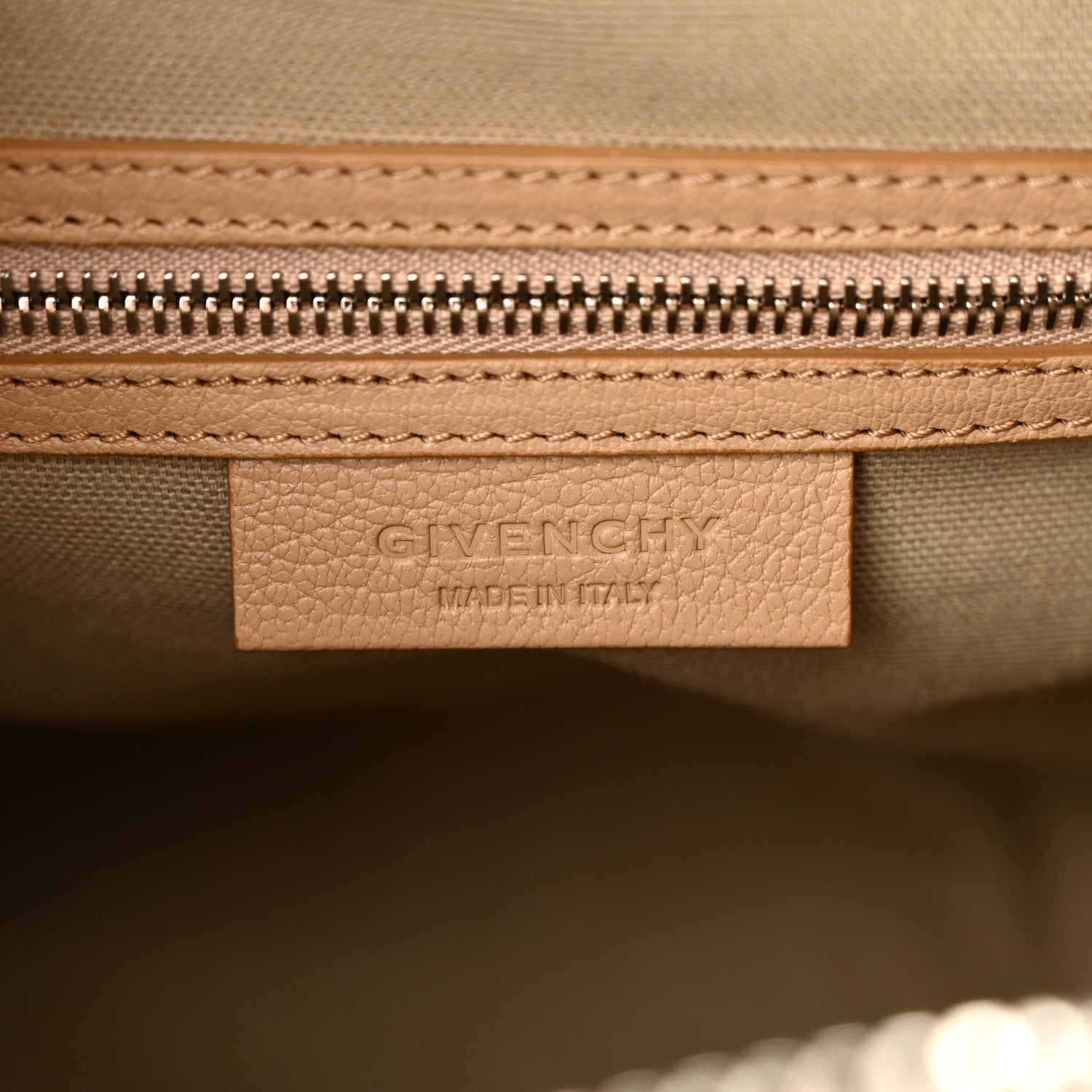 Givenchy Sugar Goatskin Small Antigona Nude 6 of 10