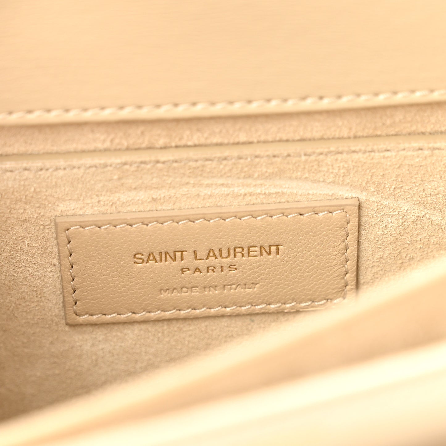 Suede Calfskin Medium Monogram Sunset Sea Salt