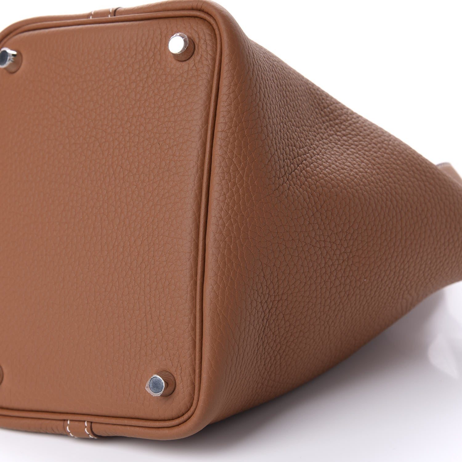 Hermes Taurillon Clemence Picotin Lock 18 PM Gold 7 of 11