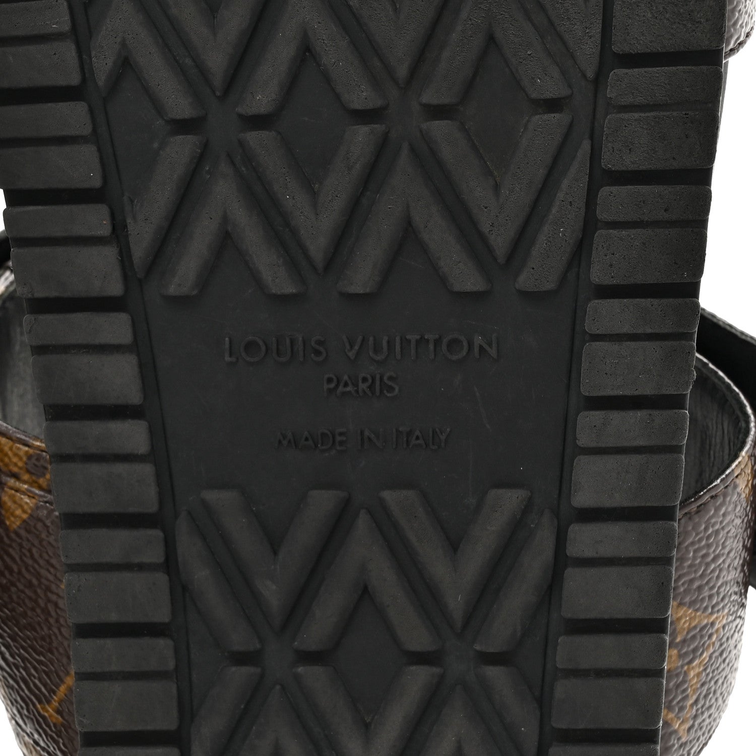 Louis Vuitton Monogram Bom Dia Mule Sandals 38 Black 7 of 14