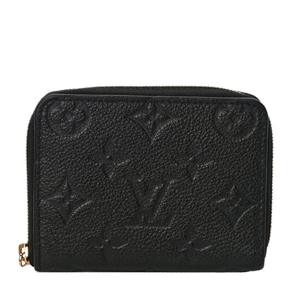 Louis Vuitton Empreinte Zippy Coin Purse Black 1 of 9