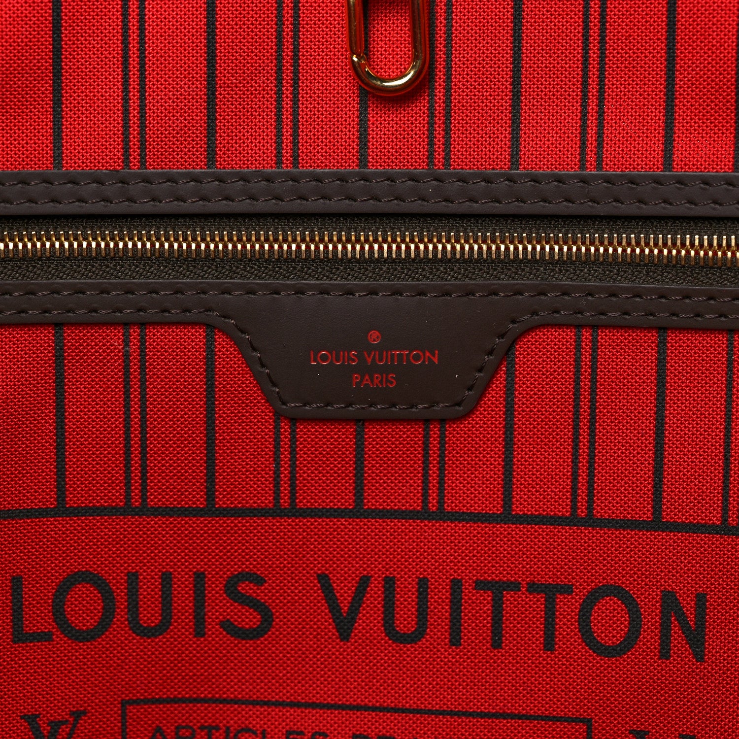 Louis Vuitton Damier Ebene Neo Neverfull GM 5 of 9