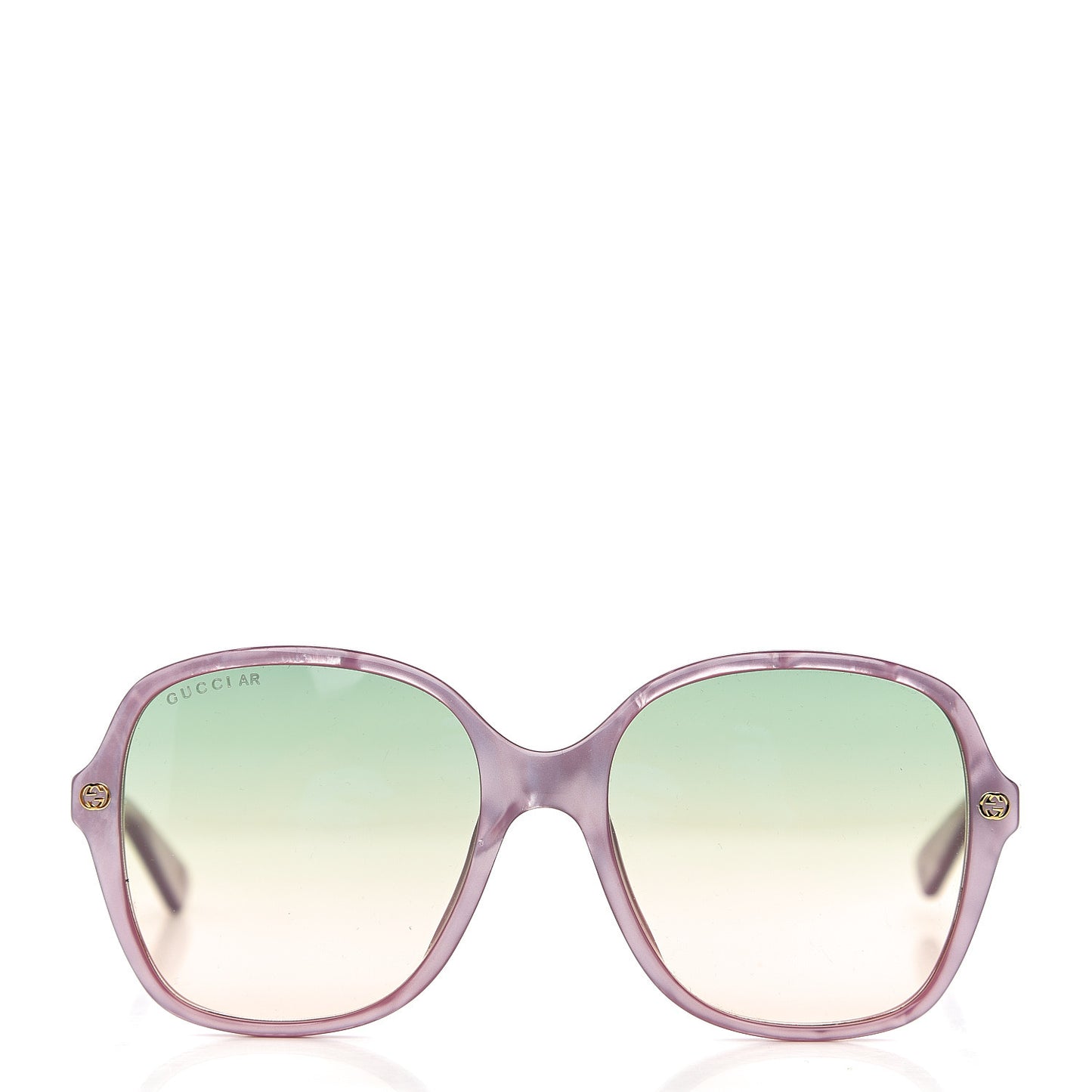 Acetate Square Frame GG0092S Sunglasses Purple