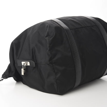 Prada Tessuto Nylon Weekender Black 7 of 9
