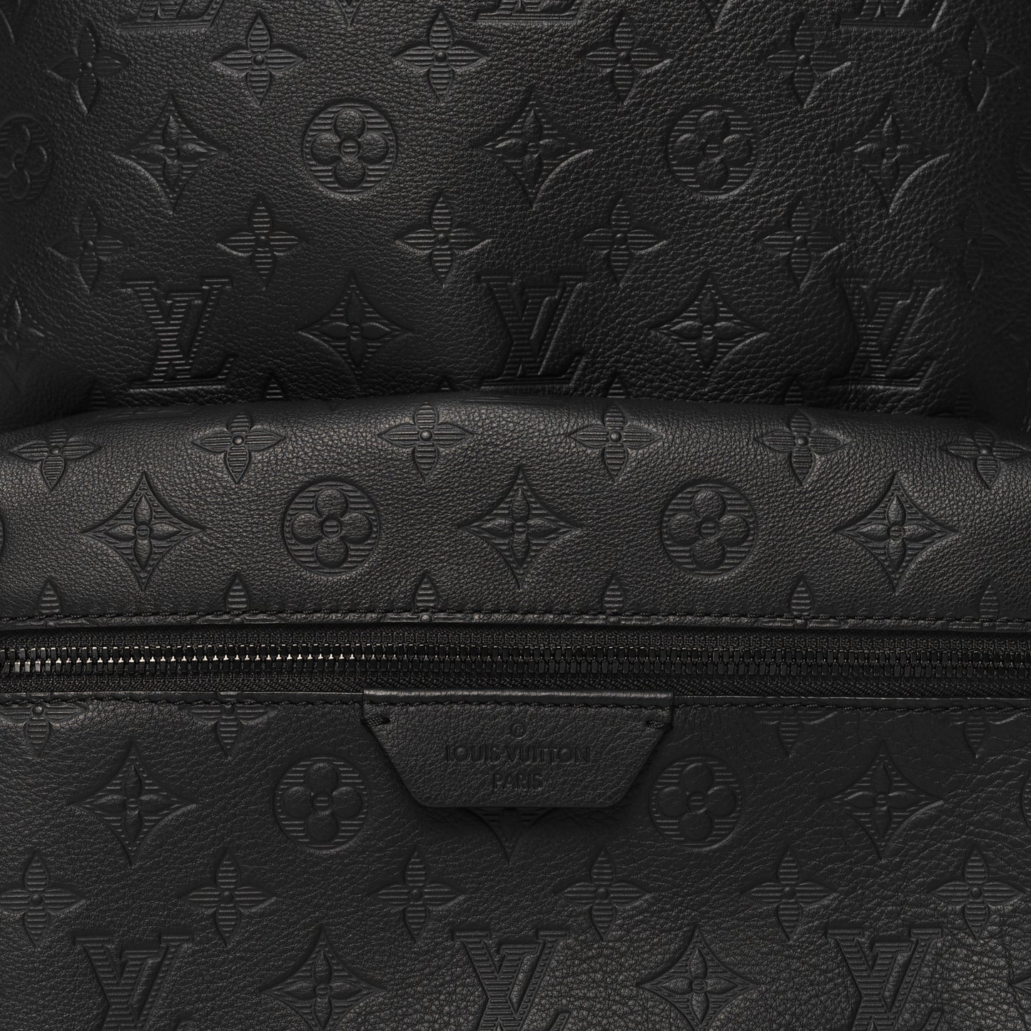 Calfskin Monogram Shadow Discovery Backpack  Black