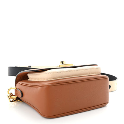 Louis Vuitton Grained Calfskin Lockme Tender Chataigne Brown 4 of 11