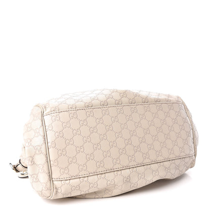 Gucci Guccissima Medium Sukey Boston Off White 4 of 13