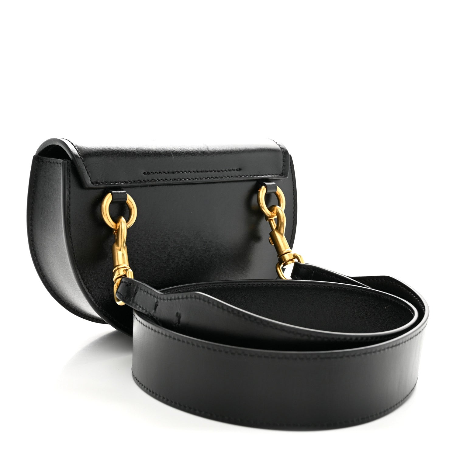 Chloe Smooth Calfskin Mini Marcie Flap Bag Black 3 of 11