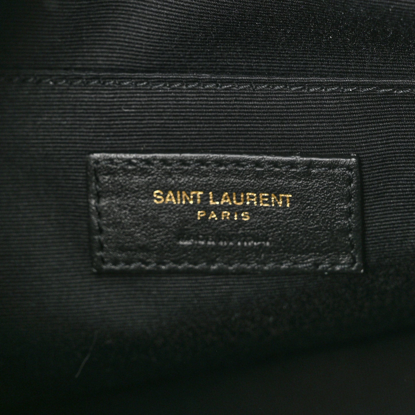 Calfskin Matelasse Monogram Lou Camera Bag Military Olive