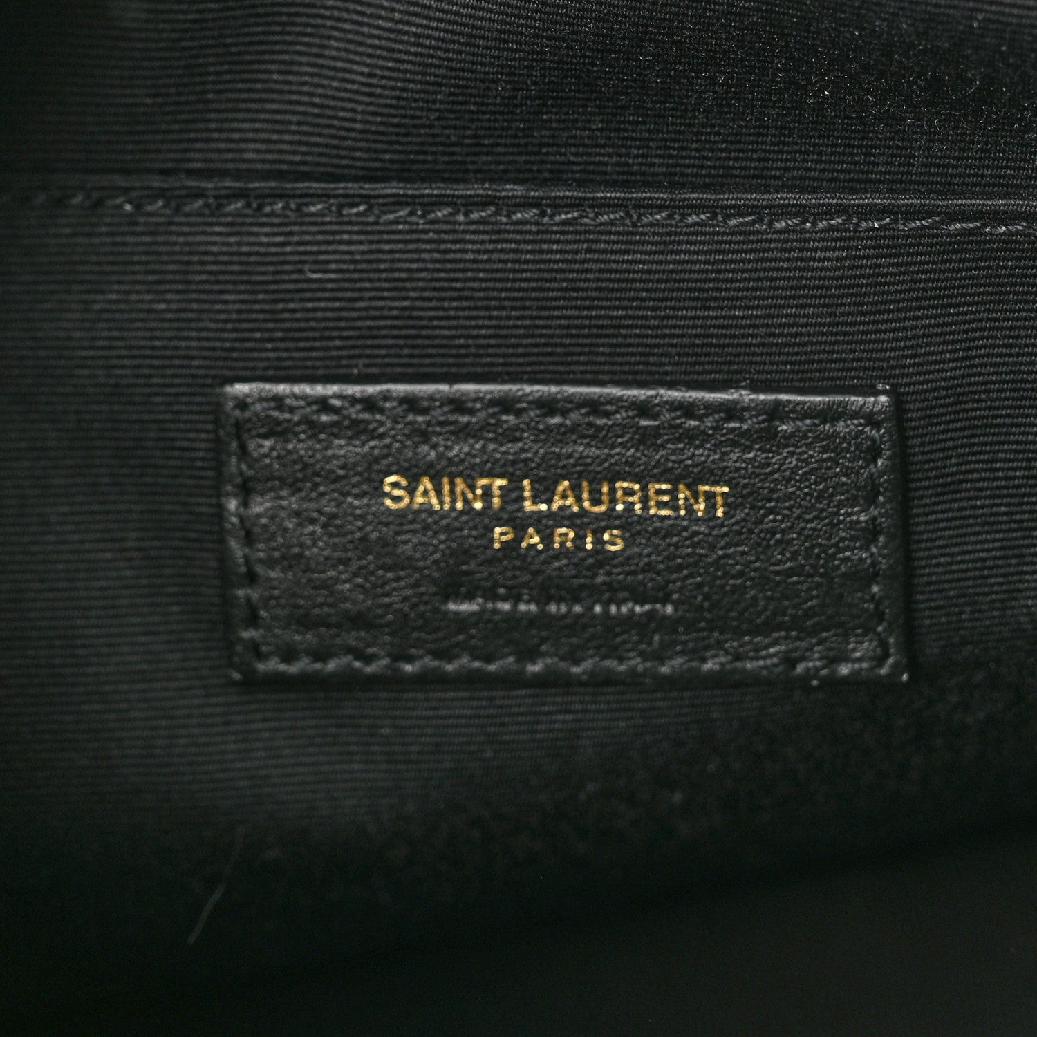 Saint Laurent Calfskin Matelasse Monogram Lou Camera Bag Military Olive 6 of 10