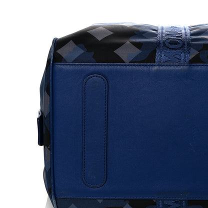 MCM Nylon Camo Dieter Munich Weekender Bag Blue 15 of 28