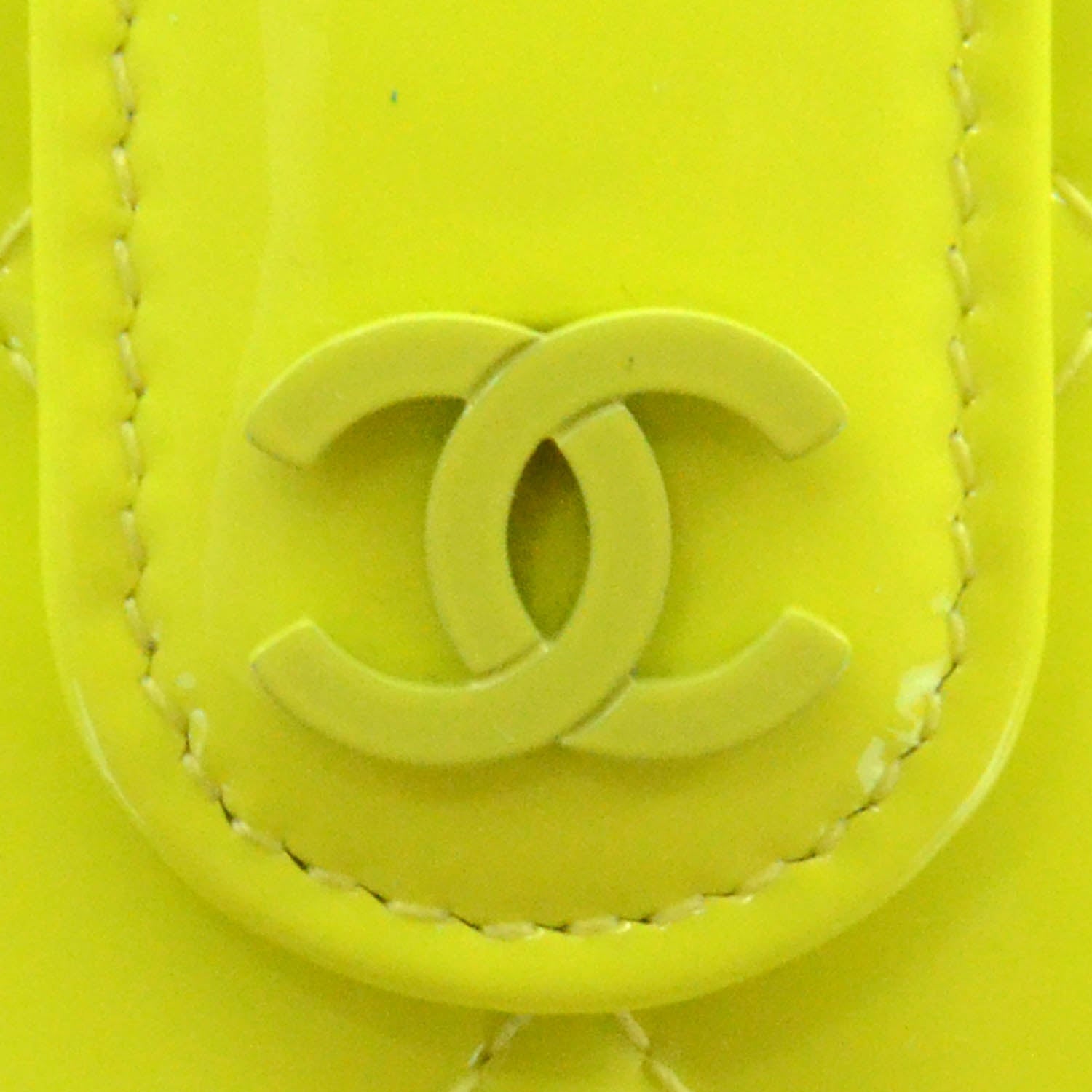 Chanel Patent Blackberry Case Bright Yellow 4 of 9