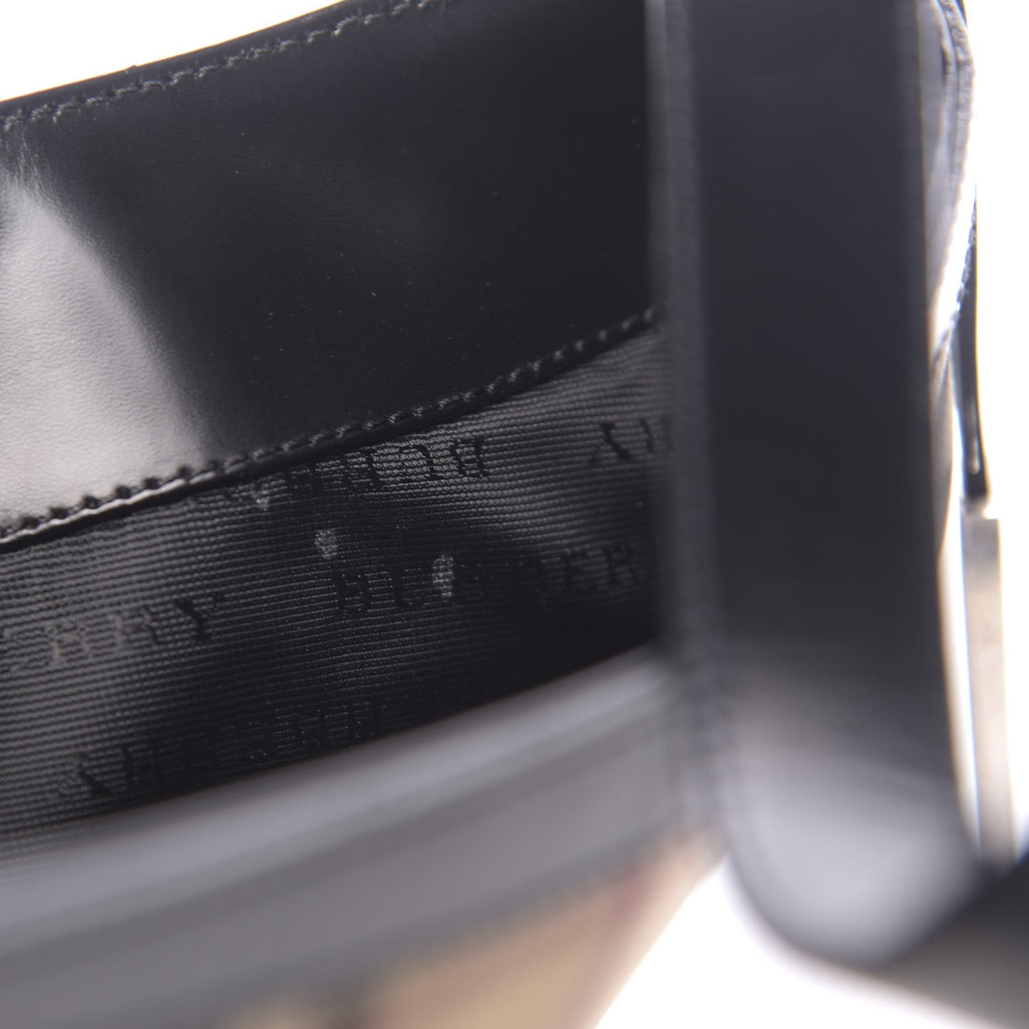 House Check Shoulder Bag Black