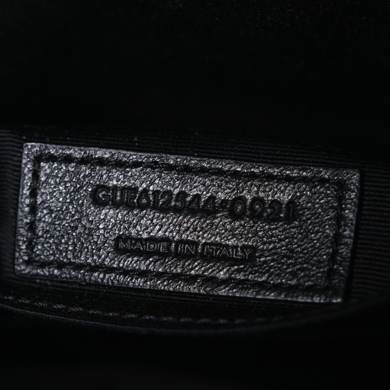 Saint Laurent Calfskin Matelasse Monogram Lou Camera Bag Black 7 of 10