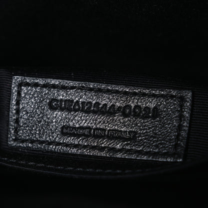 Saint Laurent Calfskin Matelasse Monogram Lou Camera Bag Black 7 of 10
