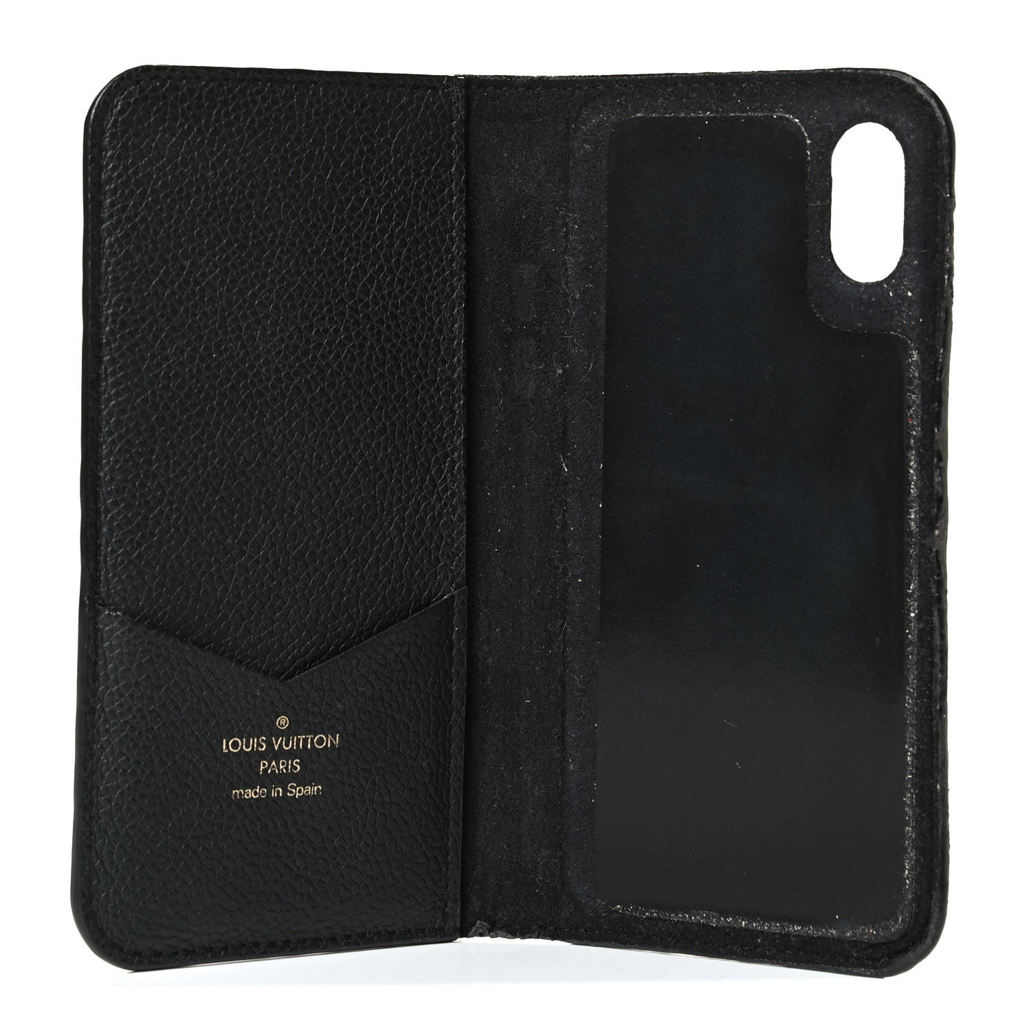 Louis Vuitton Empreinte iPhone X/XS Folio Case Black 4 of 6