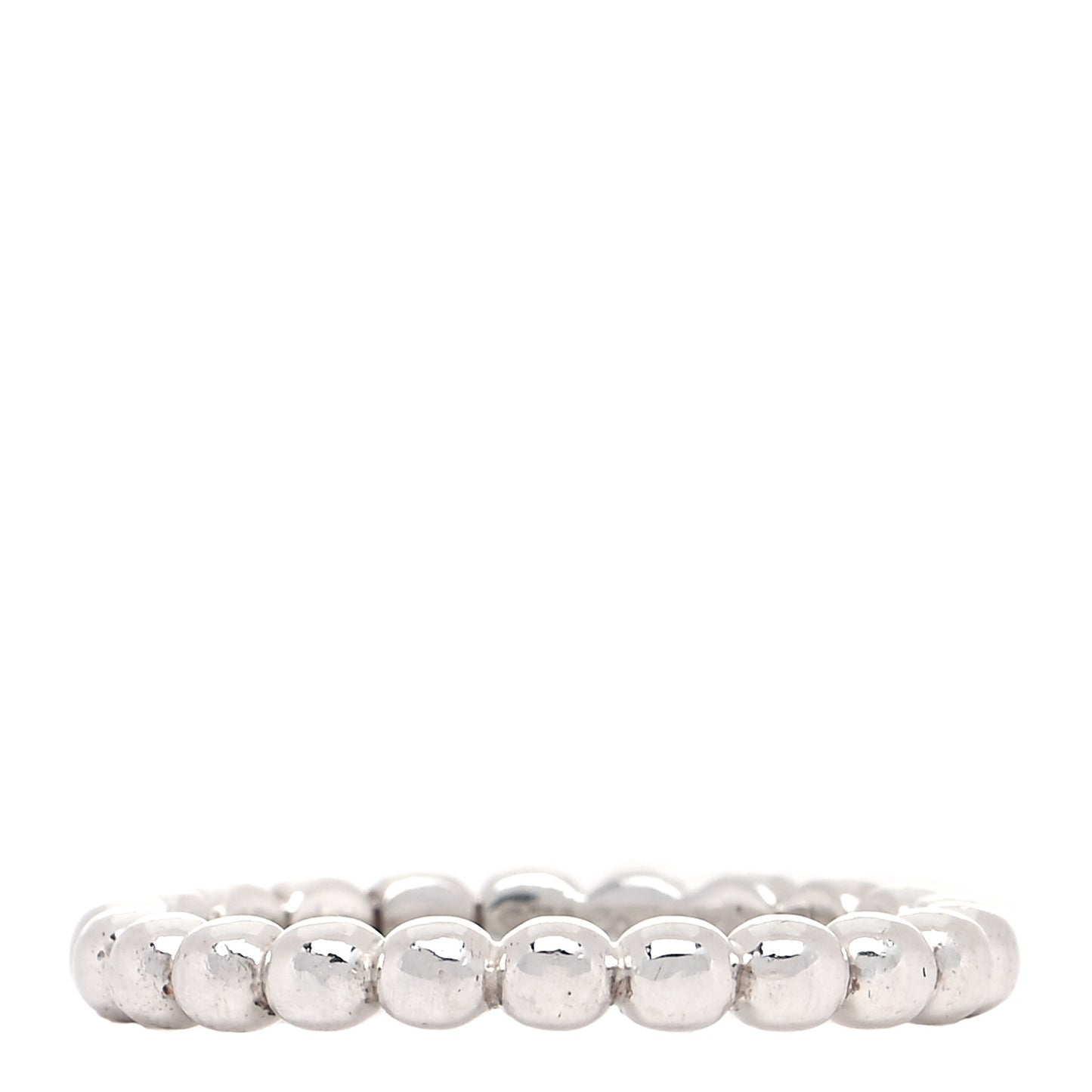 Sterling Silver HardWear Bead Ring 53 6.5