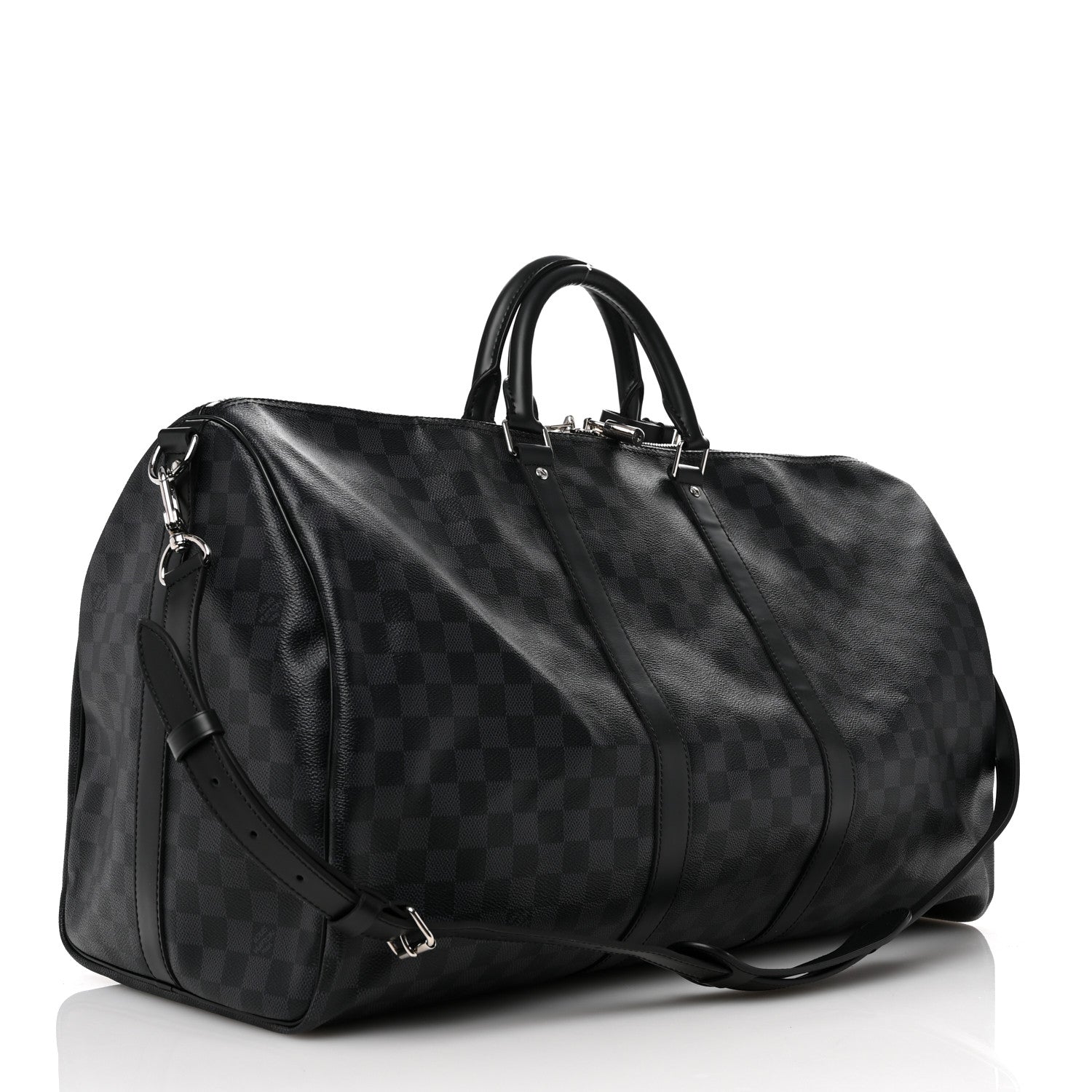 Louis Vuitton Damier Graphite Keepall Bandouliere 55 2 of 8