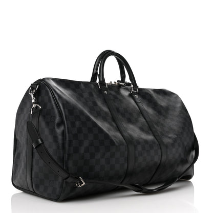 Louis Vuitton Damier Graphite Keepall Bandouliere 55 2 of 8