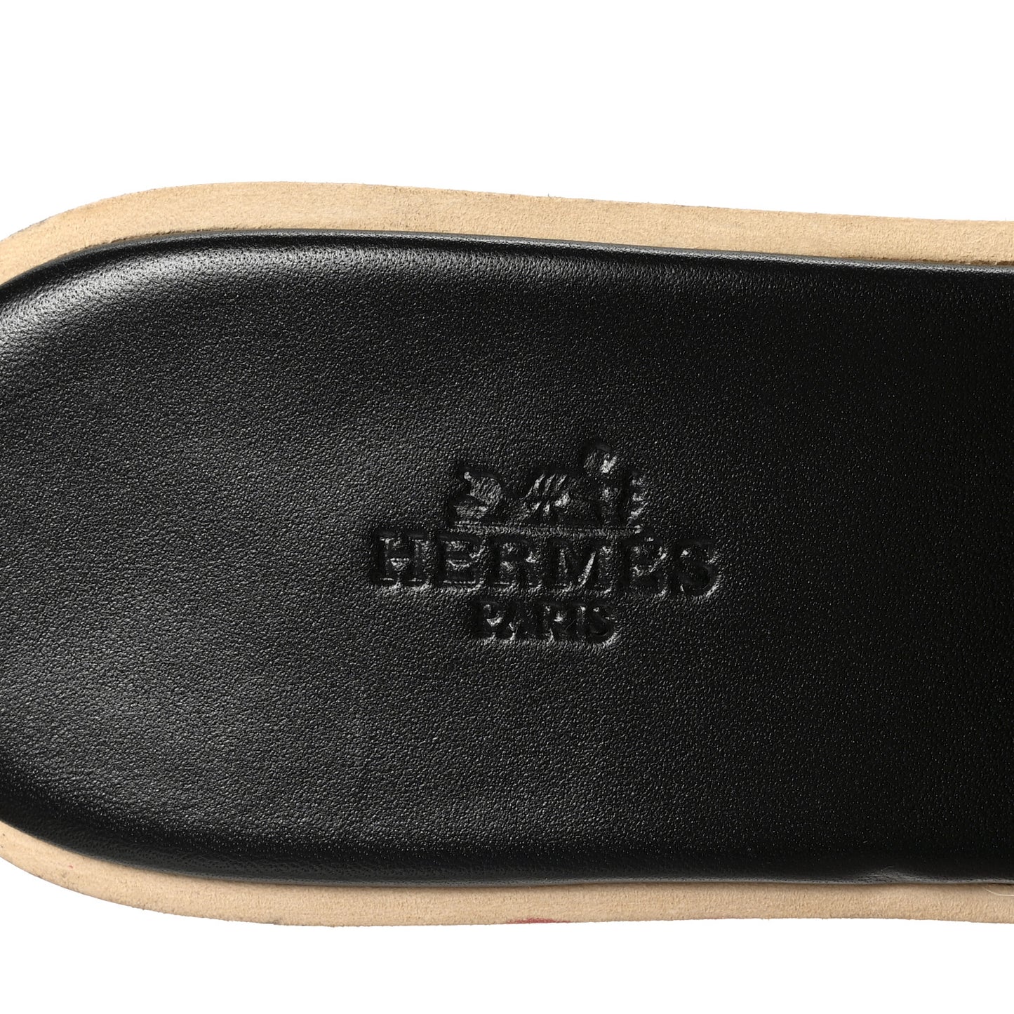 Calfskin Cork Eze 30 Sandals 39 Black