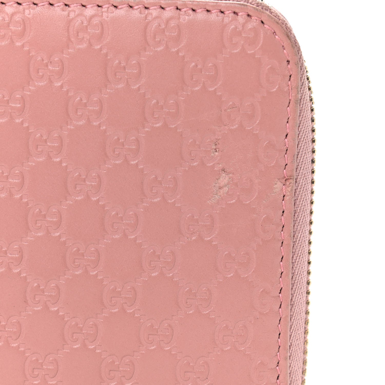 Gucci Microguccissima Zip Around Wallet Soft Pink 10 of 13