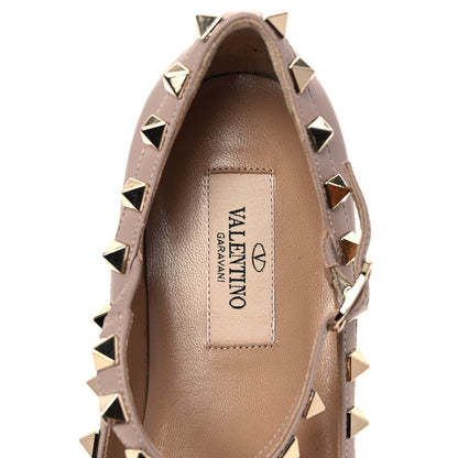 Valentino Garavani Nappa Rockstud Cage Ballerina Flats 35 Poudre 7 of 9