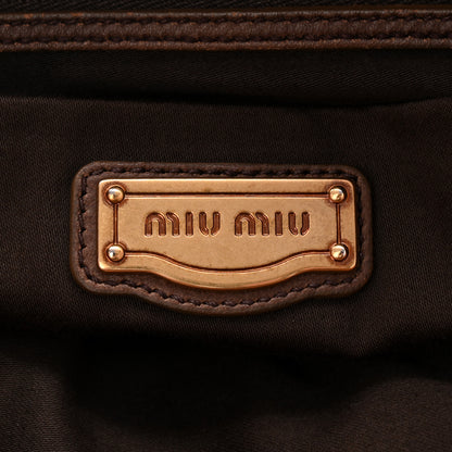 Miu Miu Nappa Cloquet Coffer Hobo Antilope 6 of 10