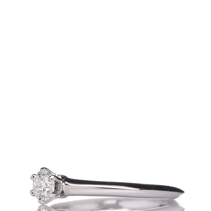 Tiffany Platinum Diamond .21ct Solitaire Engagement Ring 49 5 3 of 7