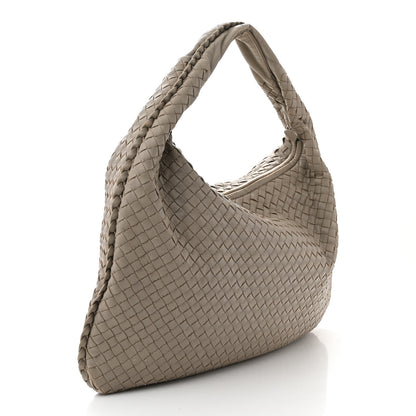 Bottega Veneta Nappa Intrecciato Medium Veneta Hobo Fume 3 of 15